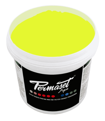 Permaset Aqua Super Cover Glow (Fluro) Yellow